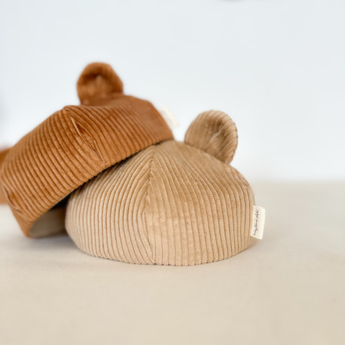 特集掲載】 選べる / 【 くま耳ベレー帽 】季節のお帽子シリーズ