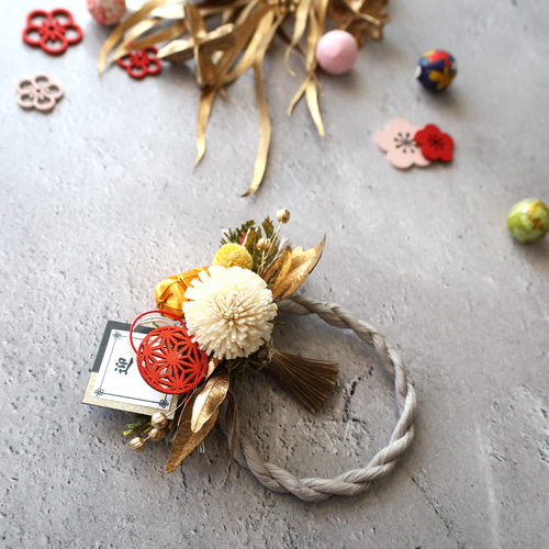 お正月ミニタペストリー☆鏡餅☆No.55 お正月 鏡餅 タペストリー