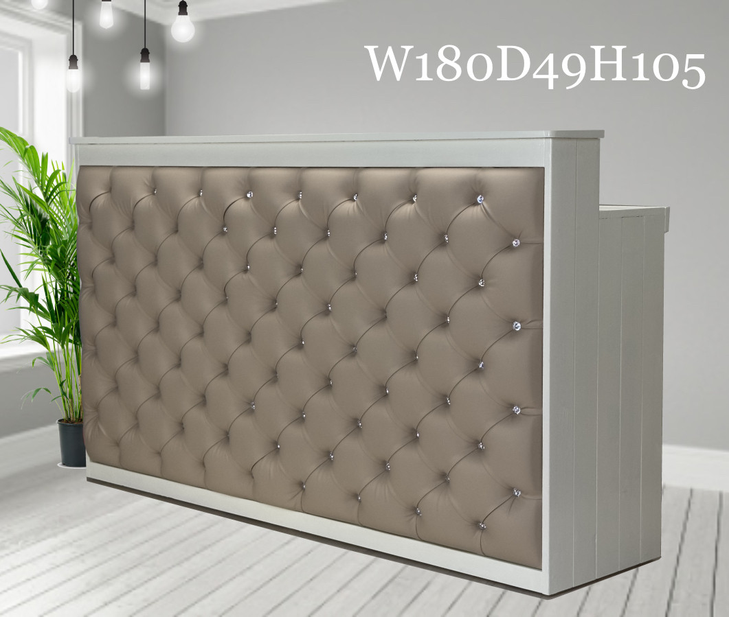 受注製作_BARIKI_レジカウンター_受付カウンター　幅180cm×奥行49cm×高さ105cm_BK02W180