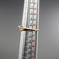 傑作 ゴールド 英国 サファイア ビンテージ ヴィンテージ 指輪 リング 375 ジュエリー レディース J136 6枚目の画像