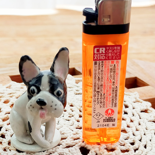 ゆとり炉 フレンチブルドッグ｜置物 - その他
