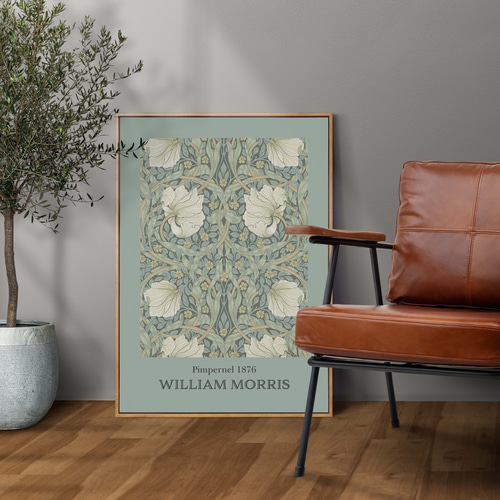 **専用**A1 インテリアポスター ウィリアムモリス D829-7 ミニポスター A4サイズ William Morris（ウィリアム・モリス