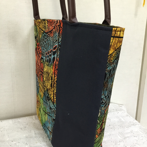 ハンドメイド・リメイク帯・トートバッグ・大きめ・お出掛け