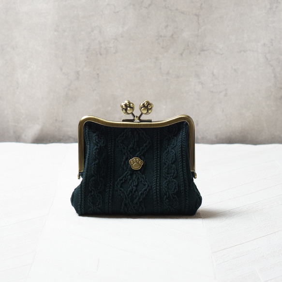 にゃんこ肉球ポーチ・黒猫 6枚目の画像