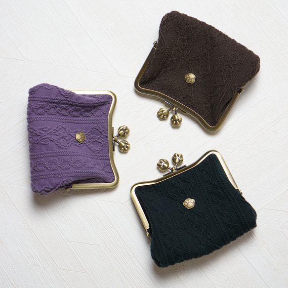 にゃんこ肉球ポーチ・黒猫 8枚目の画像