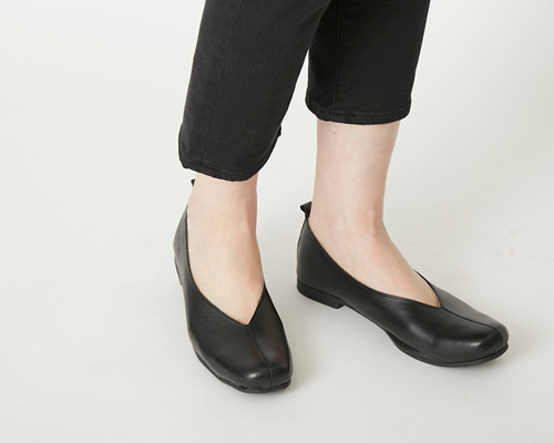 atelier brogue レザーVカットパンプス 楽天市場】【日本製】 HS Vカット レザー タッチ パンプス