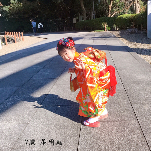 七五三髪飾り | 3歳髪飾り・7歳髪飾り | アンティーク着物生地