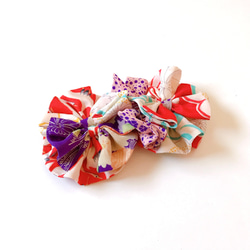 七五三髪飾り | 3歳髪飾り・7歳髪飾り | アンティーク着物生地