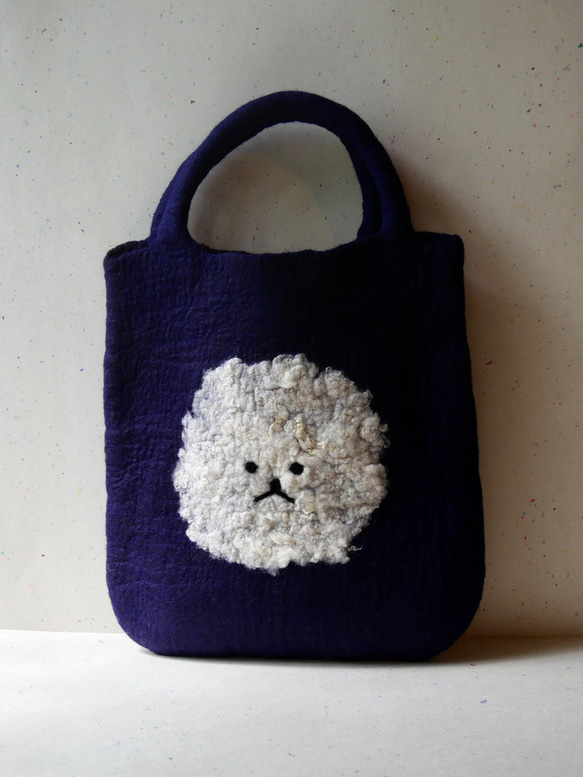 フェルトバッグ　wanko 