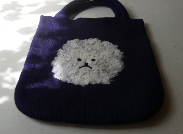 フェルトバッグ　wanko 