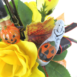 ハロウィンかぼちゃ器飾り　大23-6 4枚目の画像