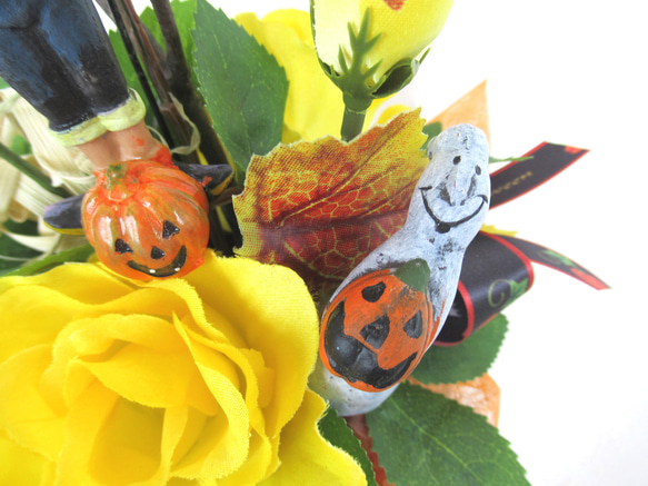 ハロウィンかぼちゃ器飾り　大23-6 4枚目の画像