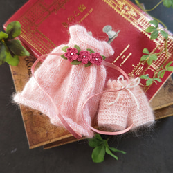 ミディブライスアウトフィット◇うさ耳フードの着ぐるみニット その他