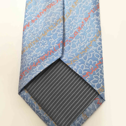 フローラルストライプのネクタイFloral Striped necktie 5枚目の画像