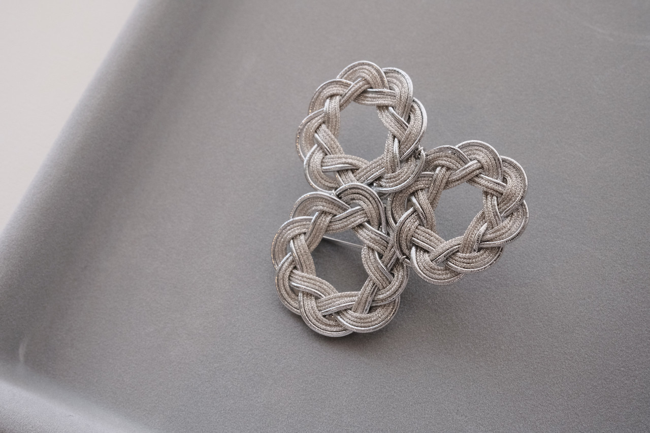 Circle Brooch - ‘縁’ 組紐ブローチ