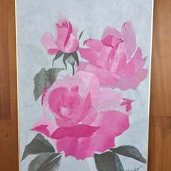 胡蝶蘭』和紙ちぎり絵原画 絵画 遠藤 通販 15358834｜Creema