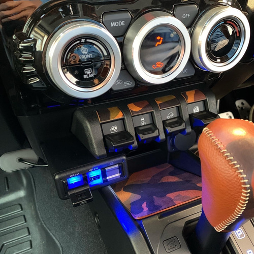新型ジムニー JB64 JB74用 スイッチ部分レザーシール その他