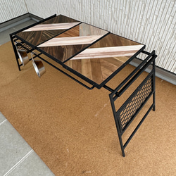 フラットバーナ－テーブルアイアンigtテーブル 3種類天板ミックス 2枚目の画像