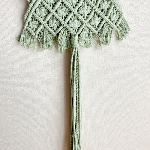 NO．431『マクラメ・クリスマスガーランド・タペストリー』 NO．431『マクラメ・クリスマスガーランド・タペストリー