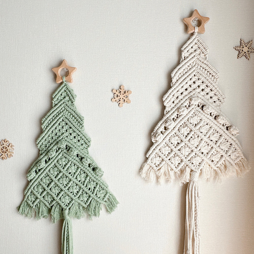 NO．431『マクラメ・クリスマスガーランド・タペストリー』