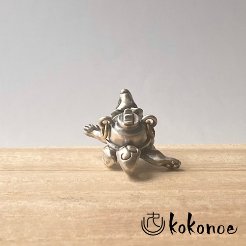 分福茶釜ペンダントトップ【silver925・真鍮】 ペンダントトップ