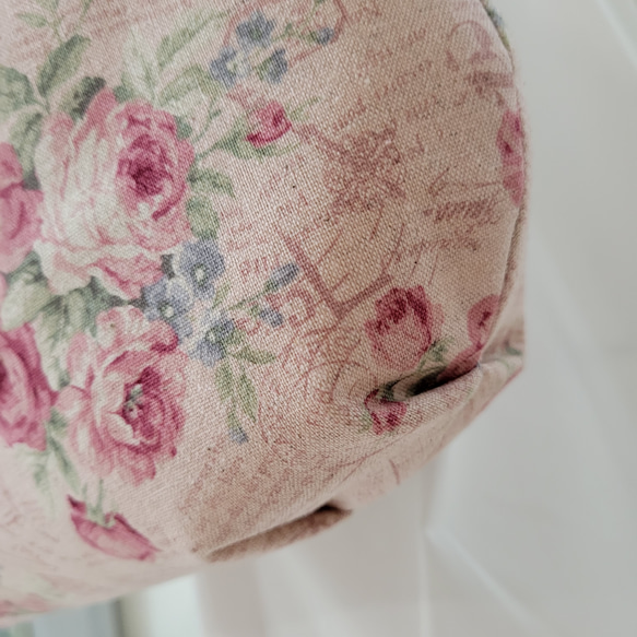 アンティークな薔薇と英字のがま口バッグ　ピンク 人気・おすすめ｜使いやすい・旅行におすすめ 品質保証 全国発送 日本国内発送・最短翌日お届け