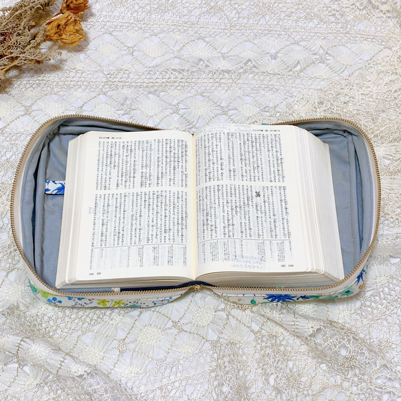 LIBERTY 小型聖書カバー［BOXタイプ］✳︎ アンバーズボージー 6枚目の画像