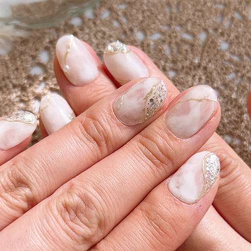 27))ネイルチップ 付け爪 ロングネイル クリスマスネイル ホワイトネイル ネイルチップ 付け爪 クリスマスネイル ホワイト - 3939ネイルチップ