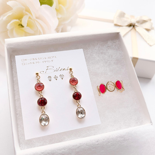 推しカラーピアス/イヤリング No.241 ピアス（スタッド・一粒