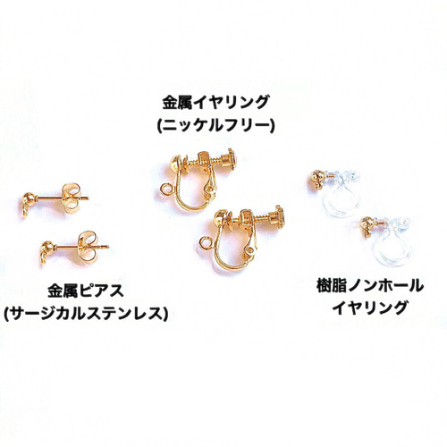 ✨虹✨ イヤリング価格となっております ピアス