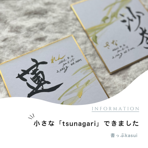 特価品セ □family命名書□【書っぷkasui】書道家が書く 家族が繋がる命名 占い