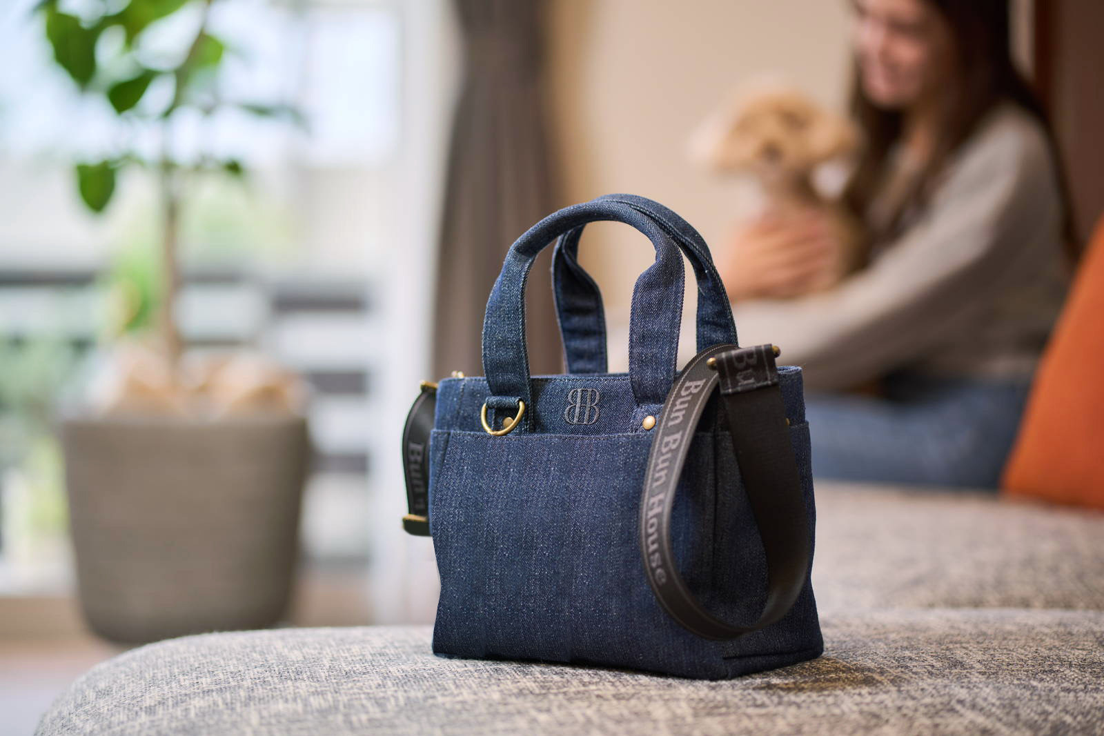 【おでかけトートバッグ】デニム【送料無料】