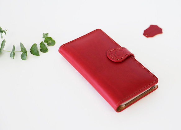 FARO ファーロ iPhone15 手帳型スマホケース スマホカバー 赤 FARO ファーロ iPhone15 手帳型スマホケース スマホカバー 赤