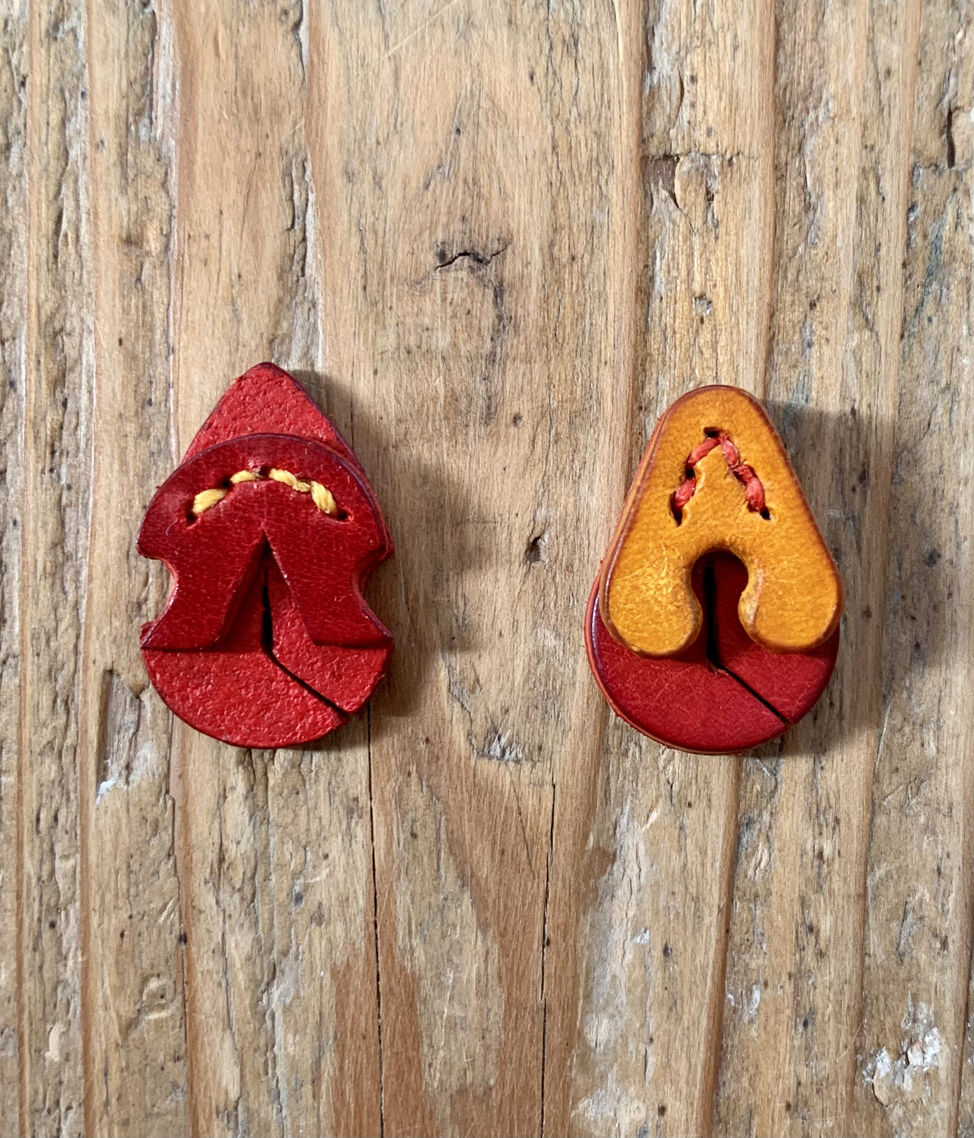 ヴァイオリン用 レザーミュート　初めての方におすすめの２つセット『Topolino 156,194』