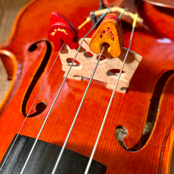 ヴァイオリン用 レザーミュート　初めての方におすすめの２つセット『Topolino 156,194』 6枚目の画像