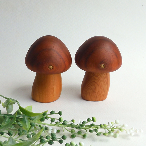 キノコ wood mushroom その他置物 工房西岡 通販 16553467｜Creema