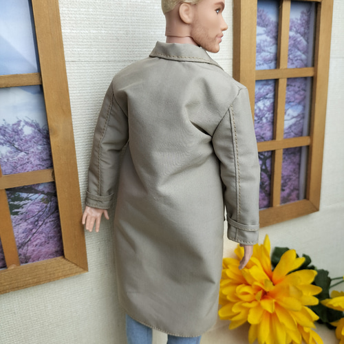 1/6人形用服 ページ色のコート バービーケンサイズ その他人形 Larissa 