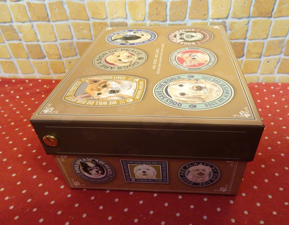 犬のイラスト貼り箱に犬の形のクッキー６袋詰め合わせ♪(*^▽^*) 6枚目の画像