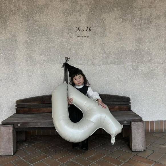 ✽NEW✽　party hat　Noël　チュール付き　ベロア生地 ベビークラウン　パーティーハット　 14枚目の画像