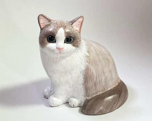 猫の置物 Ahura AHURA 子猫のオブジェA | APIS NET SHOP