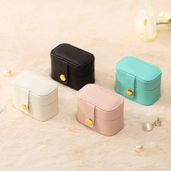AOI Jewel ジュエリーボックス アクセサリーケース 宝石箱 持ち運び 携帯用 トラベル 可愛い 小物入れ 指輪 7枚目の画像