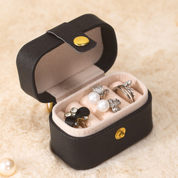 AOI Jewel ジュエリーボックス アクセサリーケース 宝石箱 持ち運び 携帯用 トラベル 可愛い 小物入れ 指輪 1枚目の画像