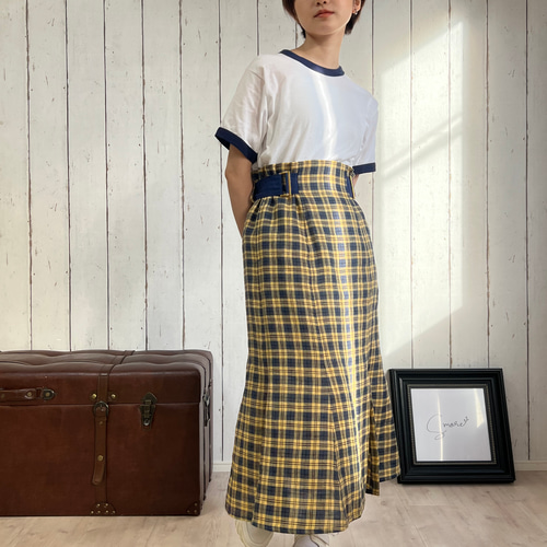 小柄さん向け ful×fulスカート (チェック)セットアップ対応可 小柄さん向け ful×fulスカート (チェック)セットアップ対応可