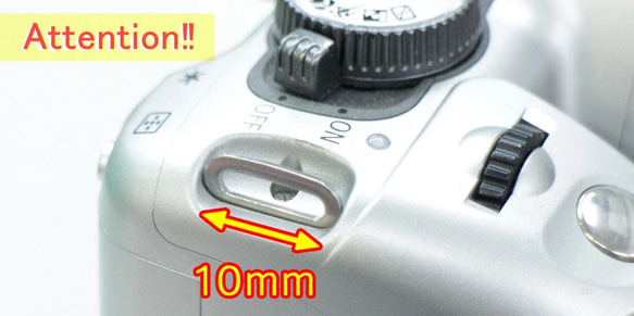 【2cm幅】長さが調節できるカメラストラップ/シンプルラインフラワーネイビー　80035-121 6枚目の画像