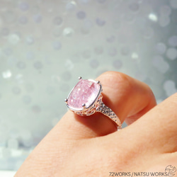 モルガナイト リング / Morganite Ring 0 5枚目の画像