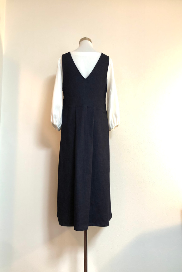 岡山児島デニムのジャンバースカート 12枚目の画像