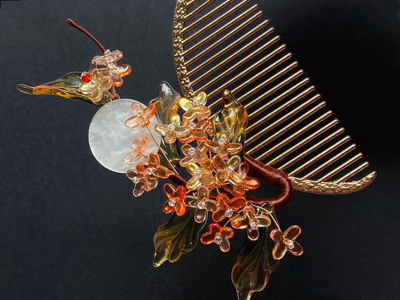 秋 金木犀ともみじ ハート ヘアゴム 楽天市場】紅葉 ヘアの通販 秋 金木犀ともみじ ハート ヘアゴム