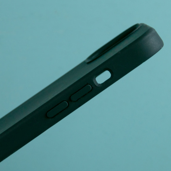 iPhone 13 / 12 シリーズ　MagSafe対応シリコンケース単品　ブラック　マグセーフ　SM009m 3枚目の画像