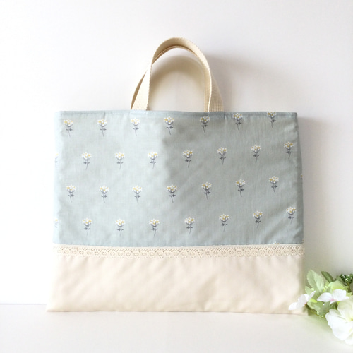 ♪New♪♡Lace flower～mini flower～ ☆レッスンバッグ♡ ～デ