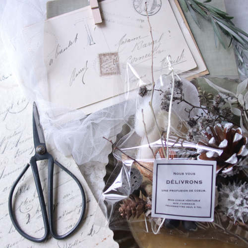 エバーグリーン＊プリザーブドフラワーのクリスマスリースと選べる